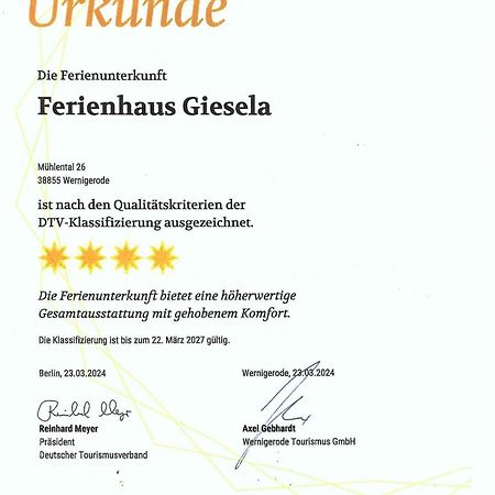 Ferienhaus Giesela **** فيرنغروده المظهر الخارجي الصورة